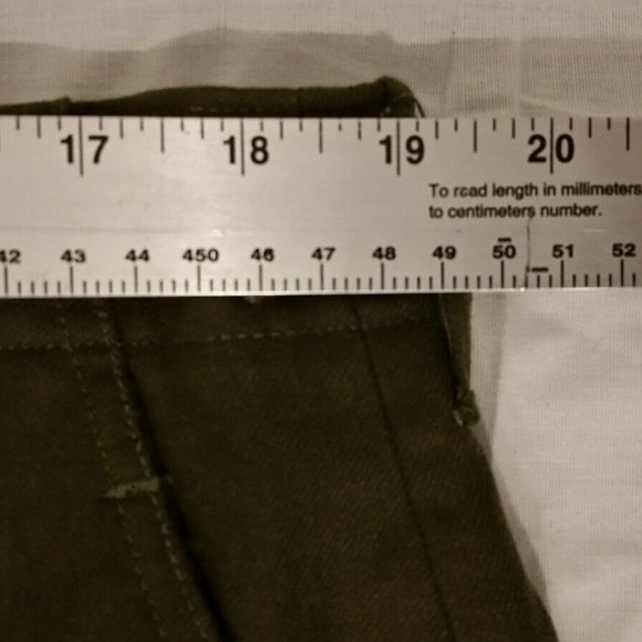 GREEN WOOL KOREAN WAR FIELD TROUSERS LG JJ1056 - Picture 7 of 10